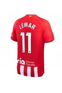 Atletico Madrid Thomas Lemar #11 Jalkapallovaatteet Kotipaita 2023-24 Lyhythihainen